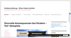 Desktop Screenshot of elternlebenleichter.com